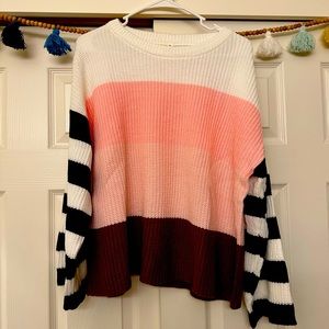 Never worn, Striped Sweater